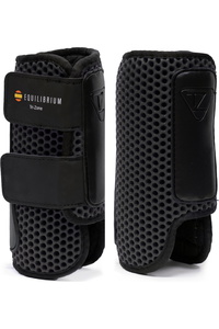 Equilibrium Tri-Zone Impact Sports Boots Front 2457 - Black